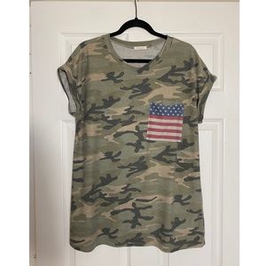 Women’s camo shirt